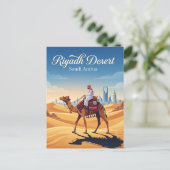 Carte Postale Désert de Riyad Arabie Saoudite (Debout devant)