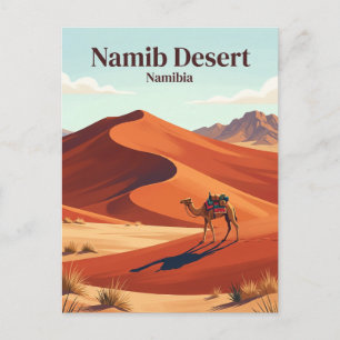 Carte Postale Désert du Namib Namibie
