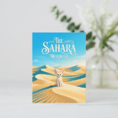 Carte Postale Désert du Sahara Maroc (Debout devant)