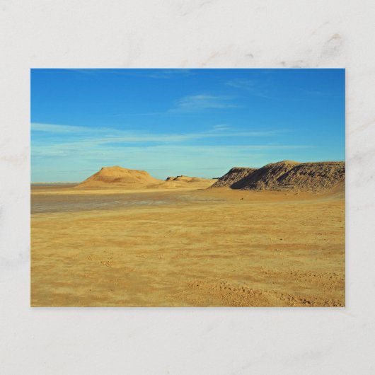 Carte Postale Désert du Sahara, Tunisie (Devant)
