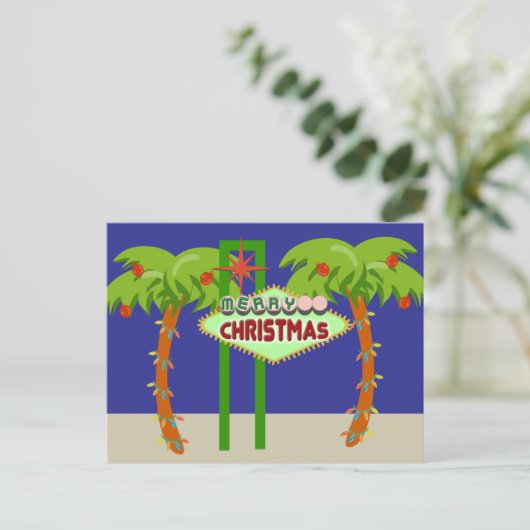 Carte Postale Desert Hoilday (Debout devant)