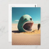 Carte Postale Desert Monstre (Devant / Derrière)