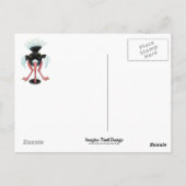 Carte Postale Desert Ostrich Runner (Dos)