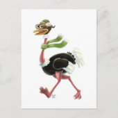 Carte Postale Desert Ostrich Runner (Devant)