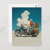 Carte Postale Desert Ride Adventure Escape (Devant / Derrière)