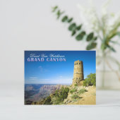 Carte Postale Desert View Watchtower, Grand Canyon, AZ (Debout devant)