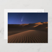 Carte Postale Déserts | Galaxie de dune de sable (Devant / Derrière)