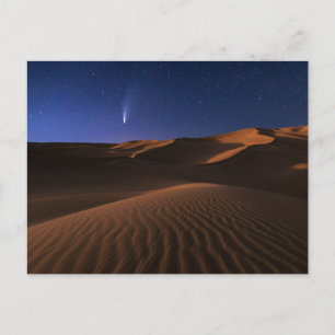 Carte Postale Déserts Galaxie de dune de sable