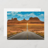 Carte Postale Déserts | Monument Valley, Utah (Devant / Derrière)