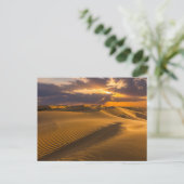 Carte Postale Déserts | Paysage de dunes de sable (Debout devant)