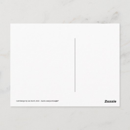 Carte postale DESIDERATA Bright Bouquet (Dos)