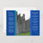 Carte Postale DESIDERATA Castle Rock (Devant / Derrière)