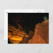 Carte Postale Desierto en la noche (Devant / Derrière)