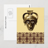 Carte Postale Design africain #11 @ Stylnic (Devant / Derrière)