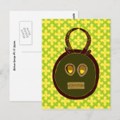 Carte Postale Design africain #5 @ Stylnic (Devant / Derrière)