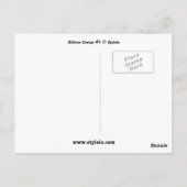 Carte Postale Design africain #7 @ Stylnic (Dos)