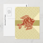 Carte Postale Design africain #9 @ Stylnic (Devant / Derrière)