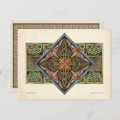 Carte postale Design Celtic Eagles (Devant / Derrière)