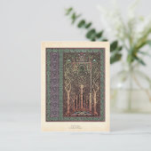 Carte postale Design Celtic Trees (Debout devant)