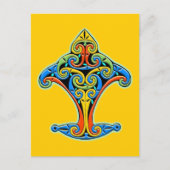 Carte Postale Design celtique (Devant)