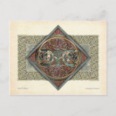 Carte postale Design Celtique Griffins (Devant)