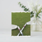 Carte postale Design Club de golf (Debout devant)