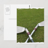 Carte postale Design Club de golf (Devant / Derrière)