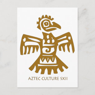 Carte Postale Design cool Ancien Oiseau !