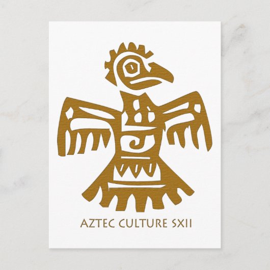 Carte Postale Design cool Ancien Oiseau ! (Devant)