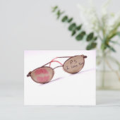 Carte Postale Design cool "I Love You" (Debout devant)