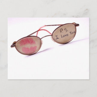 Carte Postale Design cool "I Love You"