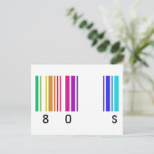 Carte Postale Design couleur des années 80 ! (Debout devant)