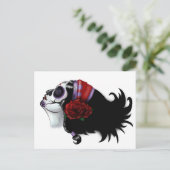 Carte Postale Design crâne sucre (Debout devant)