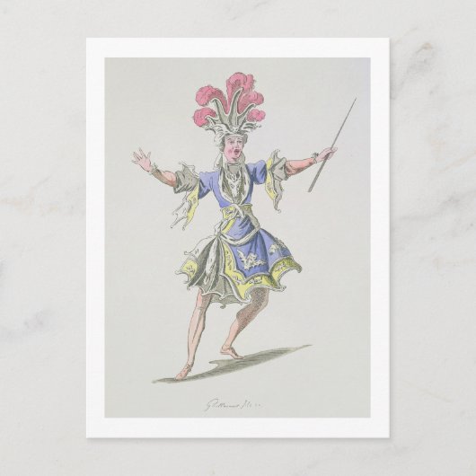 Carte Postale Design de costume pour le Magicien, à Dardanus, a  (Devant)