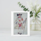 Carte Postale Design de costume pour Prince Charming à Court, de (Debout devant)