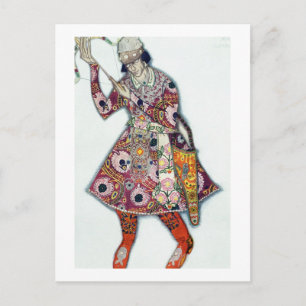 Carte Postale Design de costume pour The Tsarevitch, de The Fire