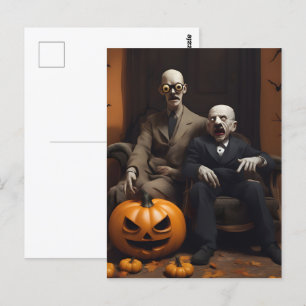 Carte Postale Design de décoration Halloween