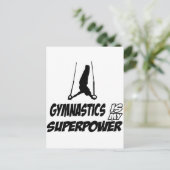Carte Postale Design de gymnastique (Debout devant)
