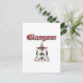 Carte Postale design de la ville de glasgow (Debout devant)