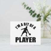 Carte Postale Design de ping-pong cool (Debout devant)