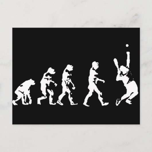 Carte Postale Design de tennis (Devant)