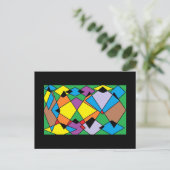 Carte postale Design Diamant Artistique (Debout devant)