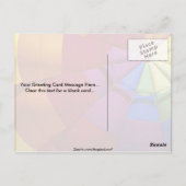 Carte Postale Design d'intérieur d'une montgolfière gonflée (Dos)