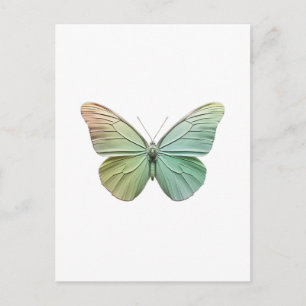 Carte Postale Design élégant minimaliste papillon moderne