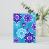 Carte Postale Design floral (Debout devant)