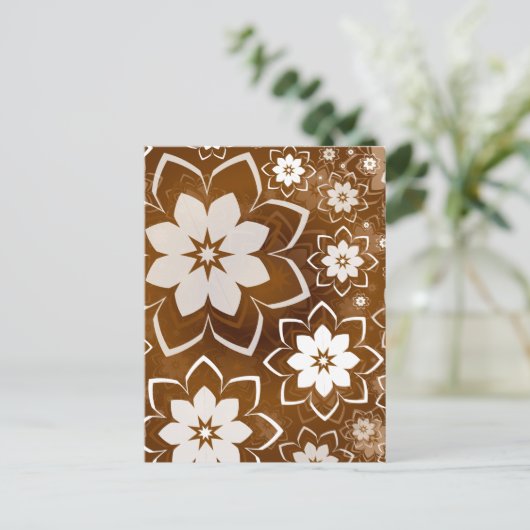 Carte Postale Design floral 13 (Debout devant)