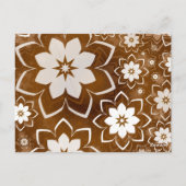 Carte Postale Design floral 13 (Dos)