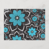 Carte Postale Design floral 14 (Dos)