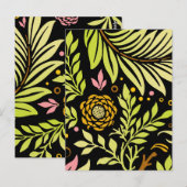 Carte Postale Design floral 18 (Devant / Derrière)