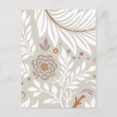 Carte Postale Design floral 25 (Devant)